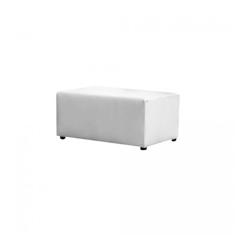 Pouf Lungo Bianco